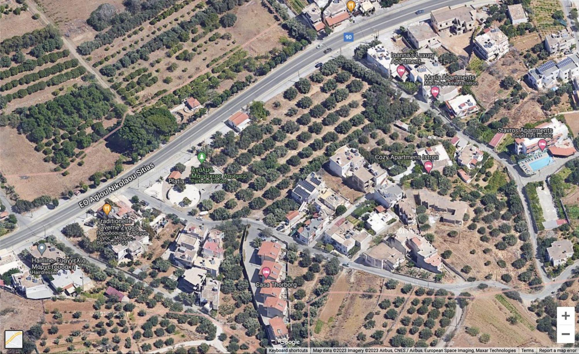 Urban Blue House Apartment Agios Nikolaos  Exterior photo